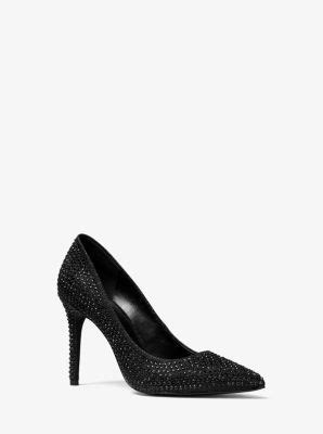 michael kors claire pump white|Claire Embellished Chain.